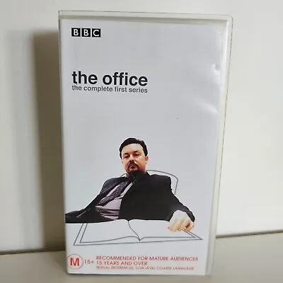 THE OFFICE: Complete First Series  (M) Video Cassette VHS Ricky Gervais BBC 2002 • $19.90