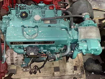 VOLVO PENTA D2 75 HP Marine Diesel Engine Ready For Transmission Or Sail-drive • $6999