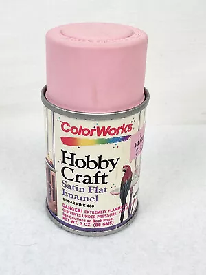 Vintage Illinois Bronze Color Works Hobby Craft Spray Can - Pink 8292 - Empty • $14.95