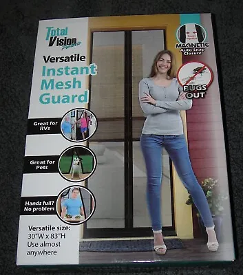 NEW Total Vision INSTANT MESH GUARD 30  X 83  Poly Insect SCREEN DOOR • $8.80