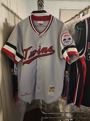 100% Authentic Mitchell & Ness 1972 Minnesota Twins Harmon Killebrew Jersey 40 M • $300