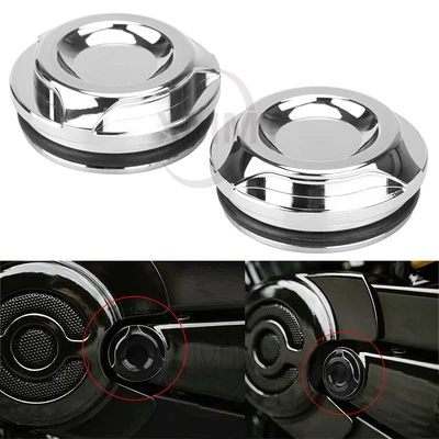 $25.98 • Buy Motorcycle Chrome Swingarm Pivot Bolt Covers Fit For Harley All V-Rod 2006-2017