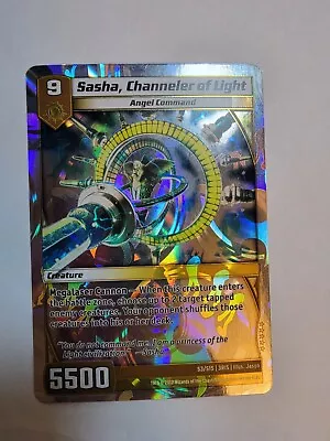 Sasha Channeler Of Light Kaijudo Super Rare Foil S3/S15 • $11.99