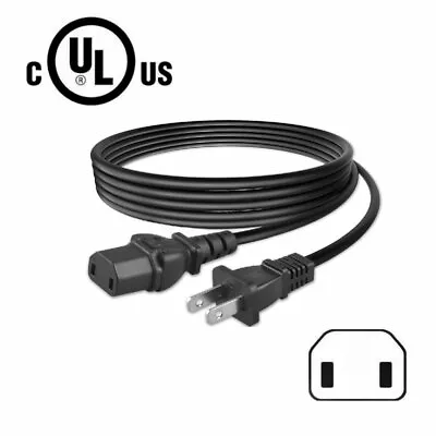 6.6ft UL AC Power Cord For Marantz NR1602 NR1604 NR1605 NR1603 NR1402 NR1403 • $11.99