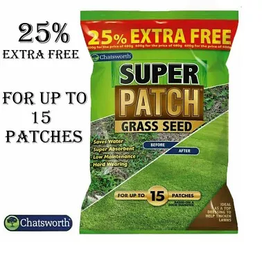 Grass Seed Hard Wearing Lawn Seeds Premium Tough Fast Growing Defra Certified • £6.99