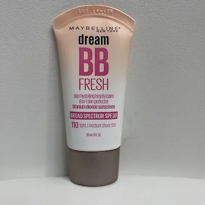 Maybelline Dream Fresh 8 In 1 Skin Perfector BB Cream Deep 1 Fl Oz. Select Color • $9