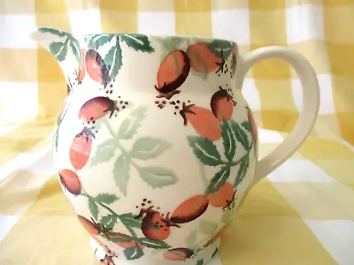 EMMA BRIDGEWATER Rose Hips - Medium 1.5 Pint Jug / Pitcher - 1ST & New • $44.95