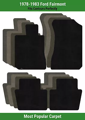 Lloyd Ultimat Front & Rear Row Carpet Mats For 1978-1983 Ford Fairmont  • $162.99