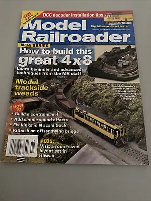 Model Railroader January 2012 Build 4 X 8 Control Panel Sound Effects Hawaii￼ • $5