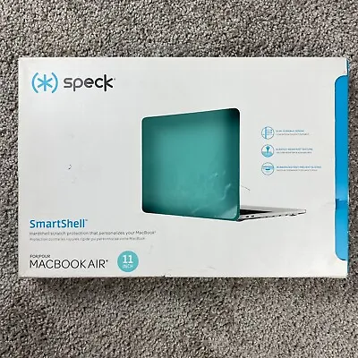 Speck Smartshell Case Macbook Air 11 Inch Green Blue Slim Anti Slip Anti Scratch • $16.13