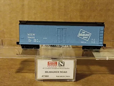 Micro-Trains #47360 Milwaukee Road Reefer N Scale • $13.78