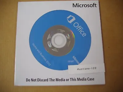MS Microsoft Office 2013 Home And Business Full English Version DVD =NEW SEALED= • $249.95