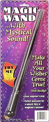 MYSTICAL MAGIC SOUND WAND Light Up Flash Magician Toy Stick Harry Potter Wizard • $15.89