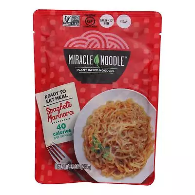 Miracle Noodle - Rte Meal Spag Marinara - Case Of 6-9.9 Oz • $55.99