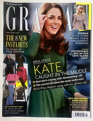 🌸 Grazia Magazine 27 January 2020 Kate Middleton Duchess Of Cambridge Megxit 🌸 • £1.99