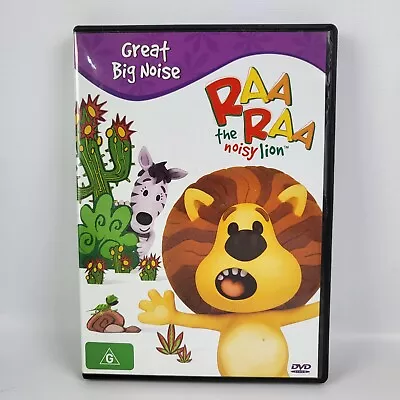 Raa Raa The Noisy Lion - Great Big Noise (DVD 2012) - R4 • £3.13