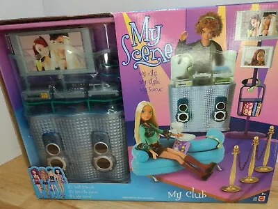 Barbie Doll My Scene My Club Music DJ Booth Record Headset Giftset Playset • $174.99