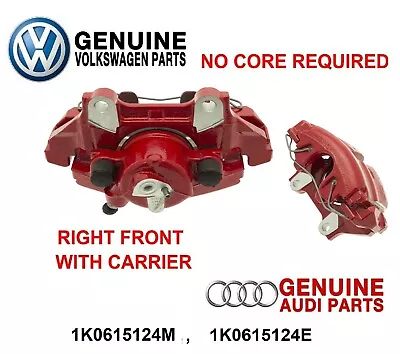 VOLKSWAGEN OE  Front Right Disc Brake Caliper For Audi VW 1K0615124E 1K0615124M • $147.72