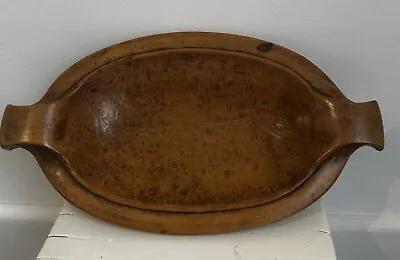 Vintage Hand Carved Wooden Bowl • £25