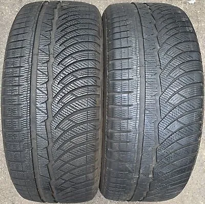 2 Winter Tires Michelin Michlin Pilot Alpine PA4 * MO 245/45 R18 100V M + S RA5653 • $147.85