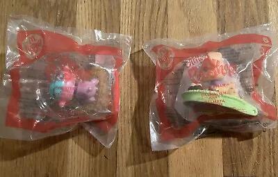 2008 Littlest Pet Shop McDonalds HappyMealToys #'s 5 & 6 Hamster & Dalmation NIP • $9.95