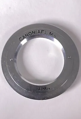 Vintage Metal  M42 To Canon EF Mount Adapter. Made In Japan High Quality! • $40