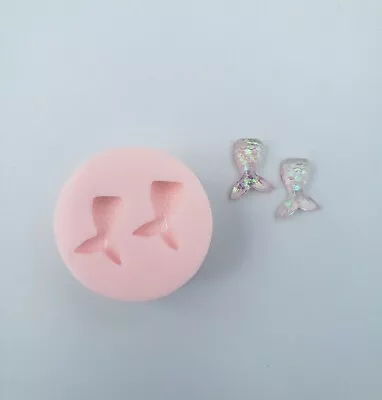 Mini Mermaid Tail Silicone Mold For Baking Resin Candy Clay Cooking Jewelry • $8.50