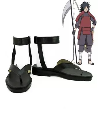 NARUTO Uchiha Madara Cosplay Costume Ninja Shoes Shoes Chaussure Scarpa Zapato • $45.57