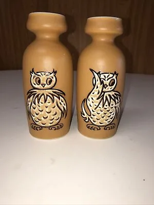 Vintage Enesco Whimsical Owl Vase • $15