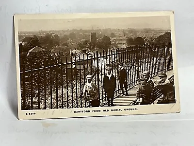 DARTFORD Naughty Boys At The Burial Ground 1910 RP  POSTCARD  30/1 • £4.99