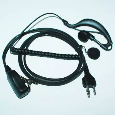 5X 2 Pin Headset Earpiece Mic For ICOM Radio IC-F3001 IC-F4001 IC-F4022 IC-F3022 • $16.99