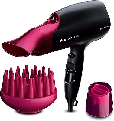Panasonic Nanoe Hair Dryer With Diffuser For Visibly Improved Shine Pink EH-NA65 • £59.99