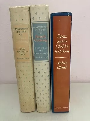 Mastering The Art Of French Cooking Volume 1 & 2 - From Julia Child's Kitchen HC • $64