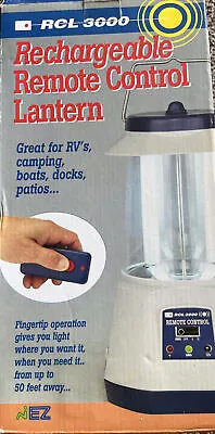 Rechargeable Remote-Control Lantern RCL 3000 Vintage EZ Sales Open Box - Unused • $14.40