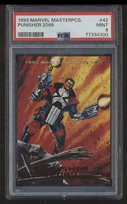 1993 Marvel Masterpieces 00 Psa 9 Punisher 2099 • $1.49