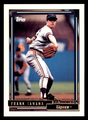 1992 Topps Gold Winner #458 Frank Tanana • $1.99