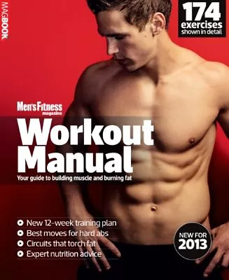 Men's Fitness Workout Manual 2013 MagBook By Men's Fitness Book The Cheap Fast • £2.35