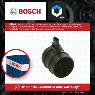 Air Mass Sensor 0281006048 Bosch Flow Meter 51827033 55190587 551905878 HFM7ID • $68.33