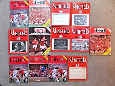 A Collection Of 13 There's Only One United Magazines Manchester United Job Lot • £10