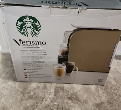 Starbucks Verismo K-Fee 580 Champagne Coffee Maker Machine 11 5F40  • $39.99