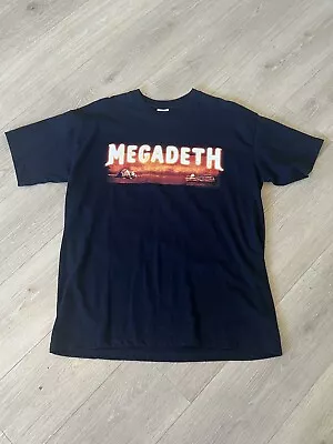 1999 Megadeth Risk Tour Concert Shirt Size XL • $64.95