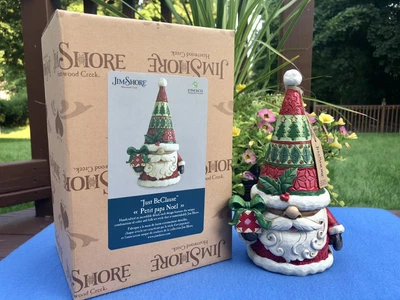 $35 • Buy Jim Shore Christmas 2022 Santa Claus Gnome ~ Just BeClause ~ 6011893 NIB