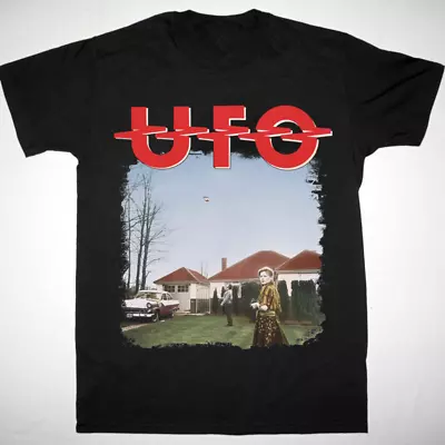 UFO Band Music For Lovers Black T-Shirt Cotton All Size Unisex • $16.99