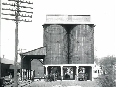 Coal Storage Tower Silos - Giffin Coal Co In Keene New Hampshire - N Scale 1:160 • $27.83