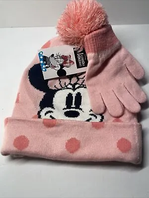 Minnie Mouse Hat And Gloves Set Children  • $14.84