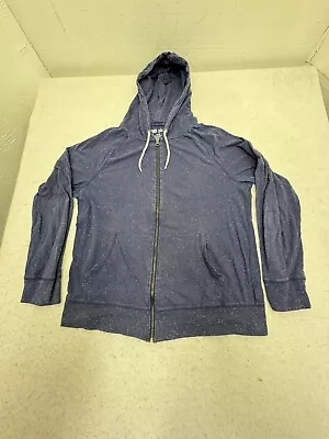 Mossimo Supply Co Hoodie Dk Blue Medium Full Zip  • $9.50