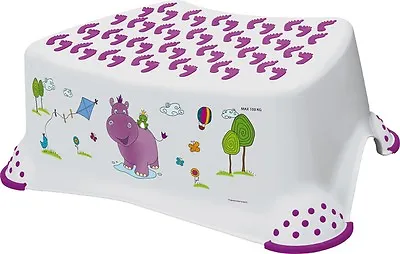 £6.99 • Buy Hippo Friends Child/Toddler Toilet Training Non Slip  Up Step Stool (White) 14cm