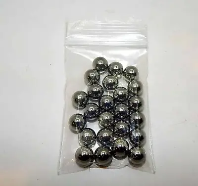 3/8  Chrome Steel Pachinko Balls | Set Of 25 • $12.95