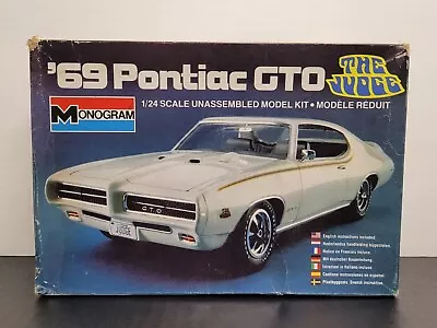 Monogram 1/24 69 Pontiac GTO The Judge #2295 • $16.95