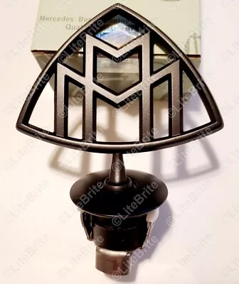 MB-MLS Maybach Hood Emblem Ornament Badge Standing Mercedes Benz S600 500 W222 C • $64.95